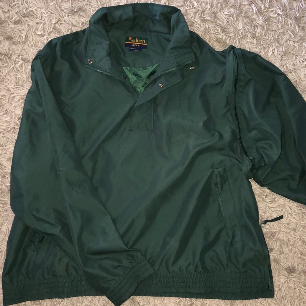 Tres Bien Golf Jacket with Removable Sleeves